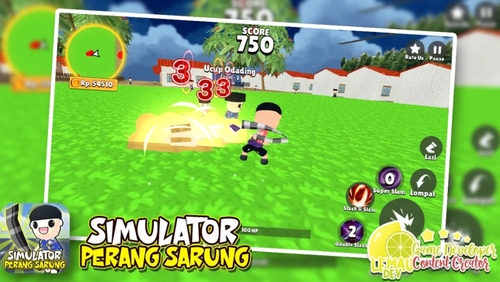 Simulator Perang Sarung games indonesia