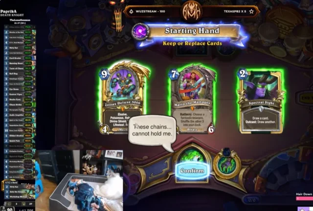 Hearthstone online card game