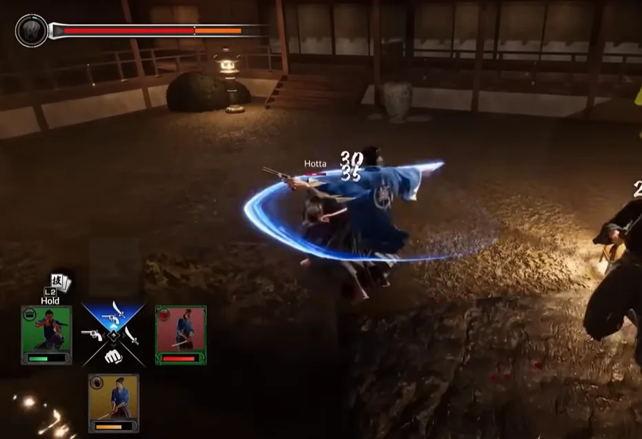 Like a Dragon Ishin! gameplay