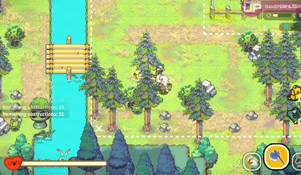 Review Eastward Octopia gameplay