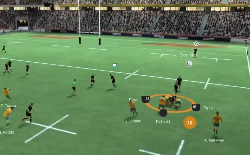 Review Game Rugby 24 gameplay